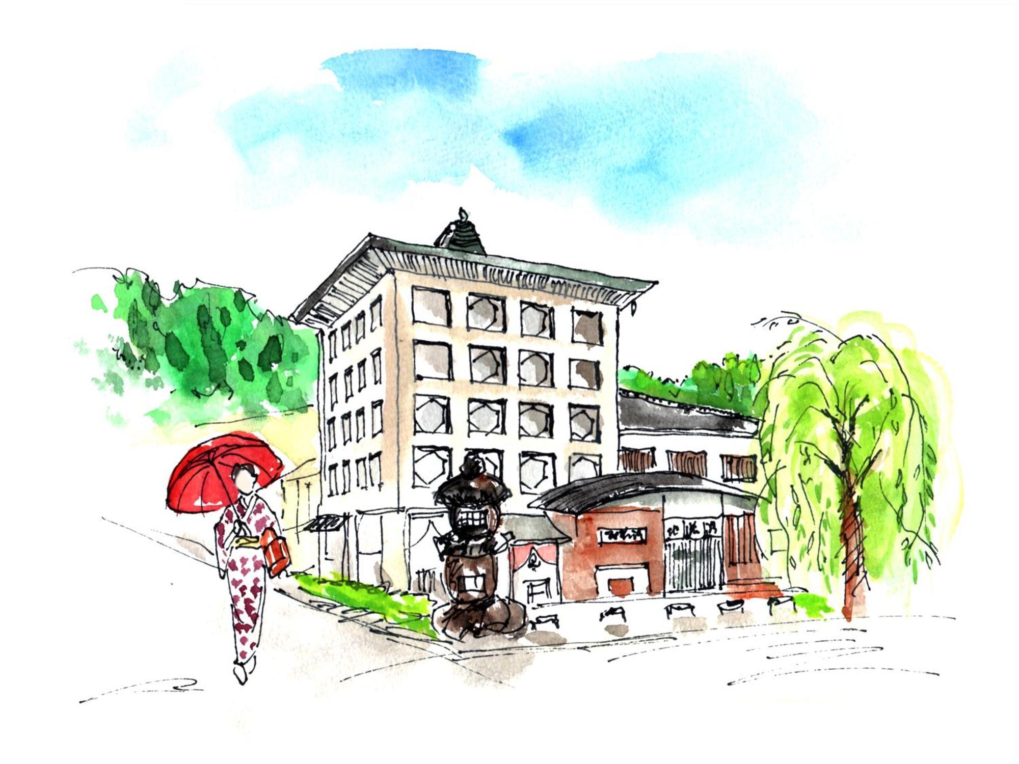 Akaishiya 城崎温泉旅館 赤石屋 Toyooka  Zewnętrze zdjęcie